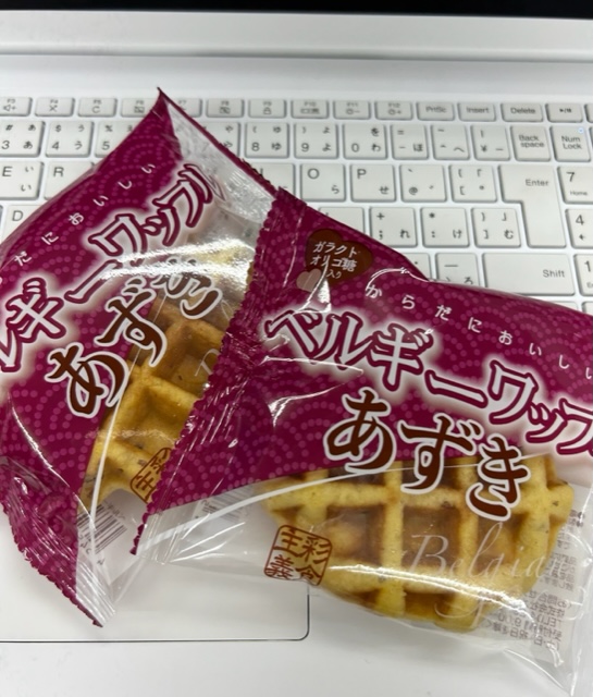 期間限定ワッフル